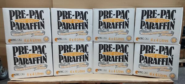 8 x 16l boxes Pre-Pak Paraffin
