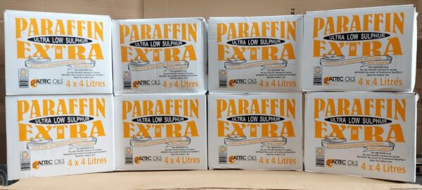 8 X 16L boxes of Paraffin Extra